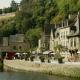 Bretagne mit dem Hausboot Hafenstraße in Dinan