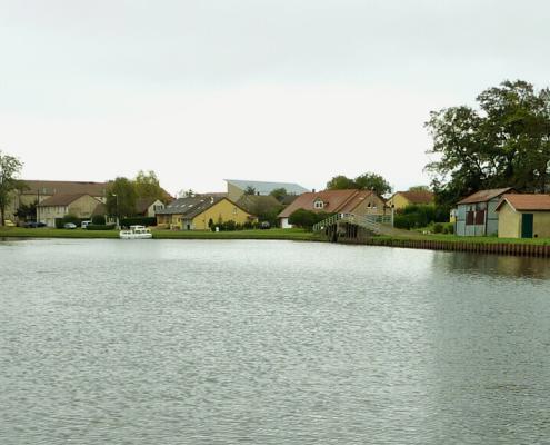 Hausboot mieten Elsass Hausboot Hafen in Hesse