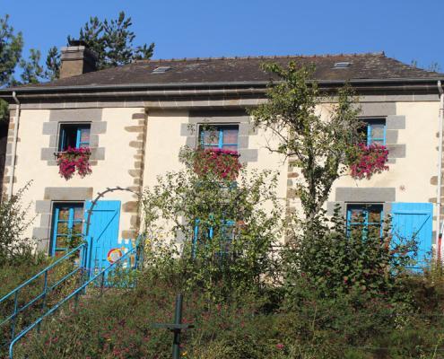 Schleusenhaus in der Bretagne