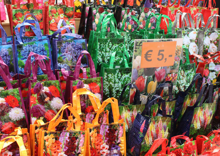 Tulpenmarkt in Amsterdam