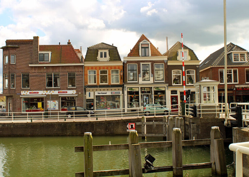 Weesp in Holland